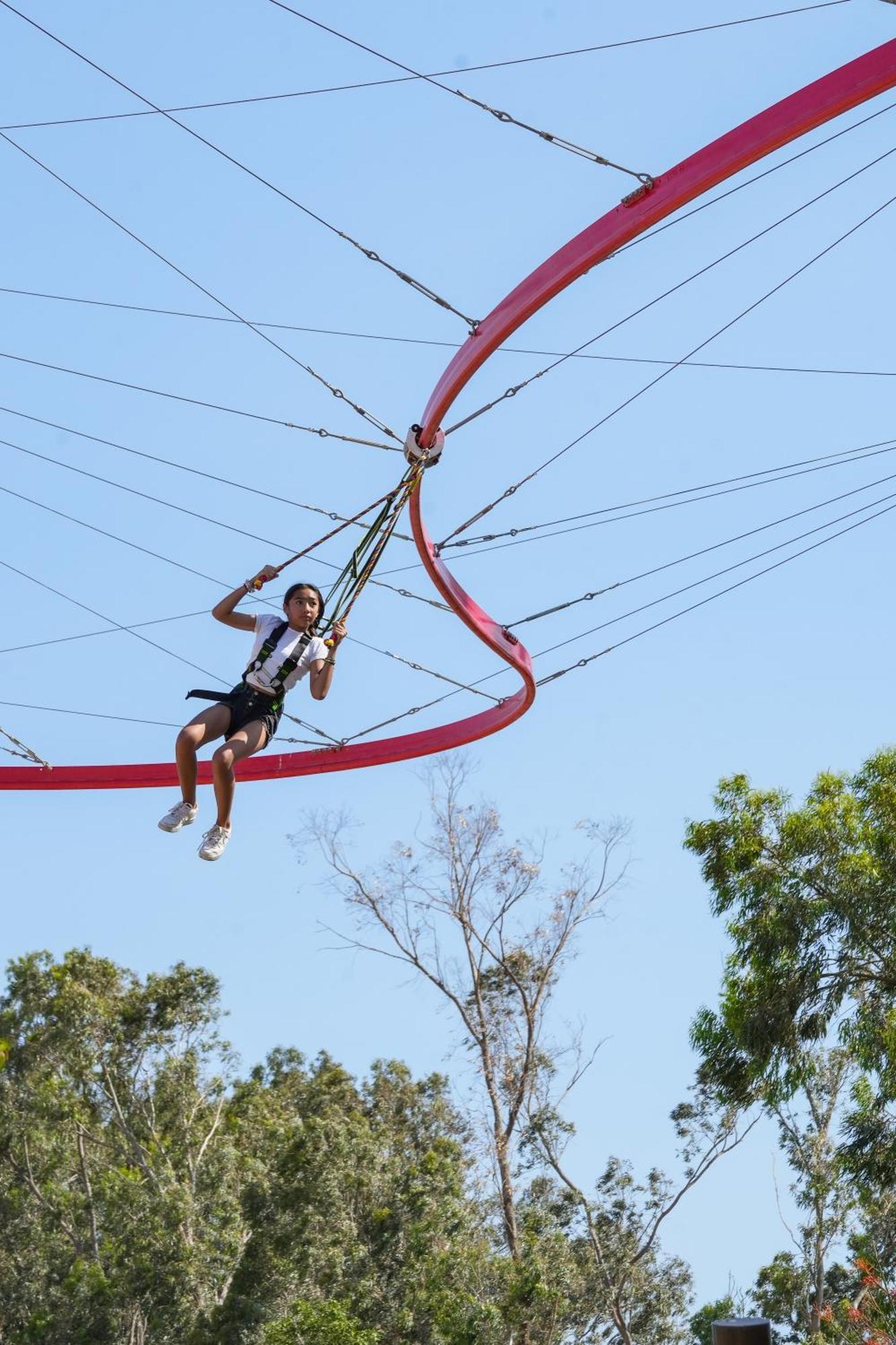 City Of Dreams Mediterranean - Integrated Resort, Casino & Entertainment Лимасол Екстериор снимка The 100m long zip line at the Adventure Park
